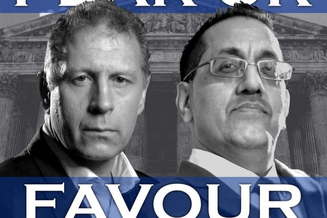 Fear Or Favour is a real True Crime Podcast hosted by former detective, Mark Williams-Thomas, and former Chief Prosecutor, Nazir Afzal.