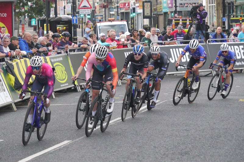 It's the first time The Tour Series cycle event has been held in Sunderland.