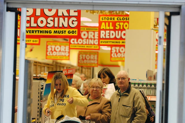 The final day of trading at Woolworths in Jarrow in 2009. Were you there?