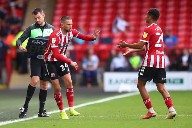 Conor Hourihane could start for Sheffield United at AFC Bournemouth: Simon Bellis / Sportimage