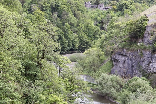 Opening of the tunnels on the Monsal Trail, this famous view over the River Wye has been inaccessabile for over forty years as it was isolated between two of the tunnels.