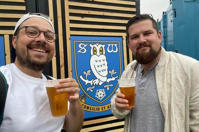 The Star's Sheffield Wednesday reporting team of Joe Crann and Alex Miller enjoyed a quick stop-off at the Owls' new 'fan zone'.