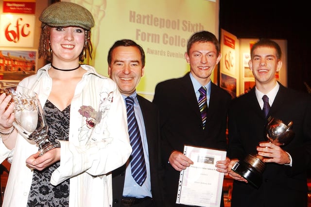 The Sixth Form Awards were held at the Borough Hall in 2006. Were you there?