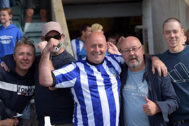 Sheffield Wednesday supporters travel in numbers.
