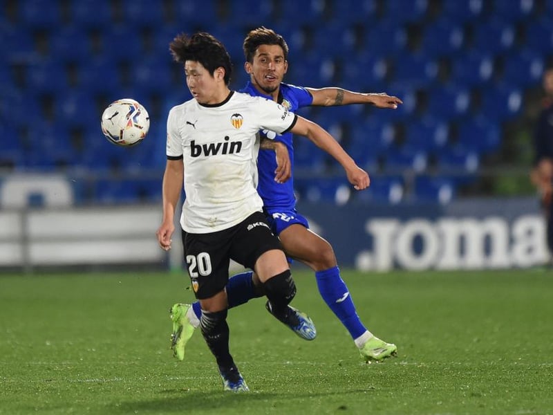 Wolves are set to continue their interest in South Korean ace Lee Kang-in, with the arrival of a new manager in Bruno Lage said not to have affected the club's the club's transfer plans. The Valencia ace has also been linked with Serie A side Sampdoria. (AS)
(Photo by Denis Doyle/Getty Images)