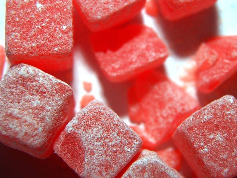 A taste of the 70s, Cola Cubes are a beloved retro sweet. With their chewy centre and hard sugar coating, these little red parcels were hard to resist