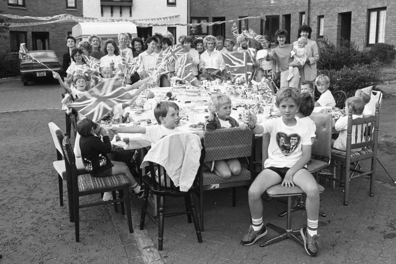 Pendle Close in Washington held a royal street party in 1986. Were you there?