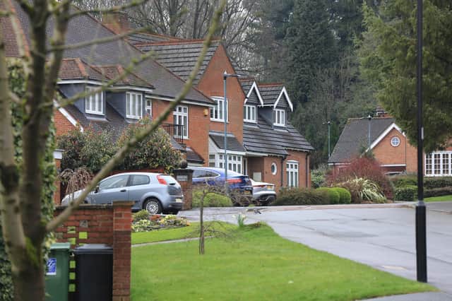 Petworth Drive in Whirlow is among Sheffield's most expensive streets. Picture: Chris Etchells.