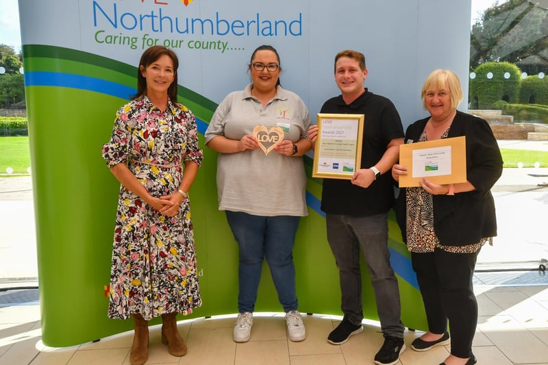 The Best Children’s & Young People’s project winner was Cowpen Quay Community Association for the Buffalo Youth project - a  group of over 50 young people who go out litter-picking in their local area at least once a week.