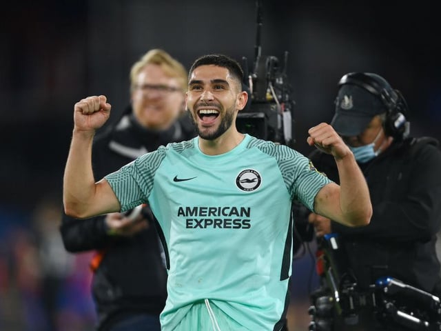 Brighton's Neal Maupay has caught the eye of the Argentine national team, and already has the relevant passport needed to represent the Copa America champions. (Ole) 

(Photo by Mike Hewitt/Getty Images)