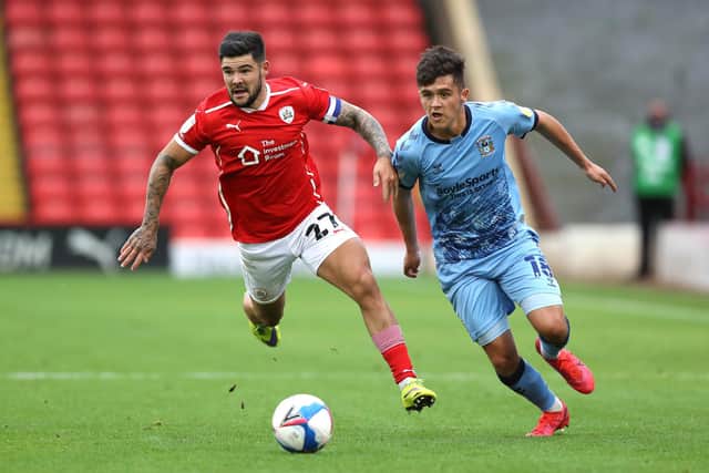 Ryan Giles, pictured in action during his loan spell for Coventry City, has joined Rotherham United until the end of the season from Wolves. (Photo by George Wood/Getty Images)