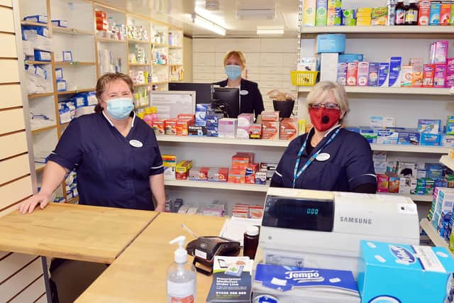 Sheffield residents have welcomed a freeze on prescription charges after the Government announced the move in the face of concerns over a cost of living crisis. File picture shows a pharmacists shop