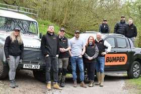The Bumper team on their corporate day