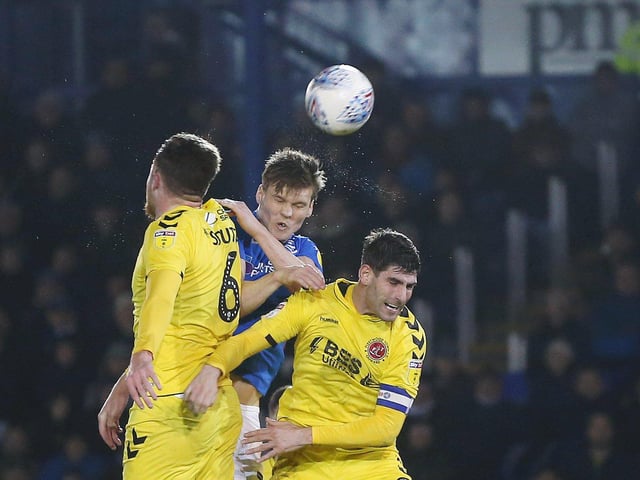 Pompey v Fleetwood in League One from Fratton Park