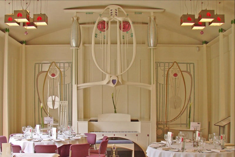 One of Glasgow’s real crowning architectural glories is House For an Art Lover which was based on plans made by Charles Rennie Mackintosh. 