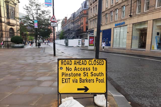 A pedestrian has raised concern about cyclists pedalling at “breakneck speed” through pedestrianised parts of the city centre.