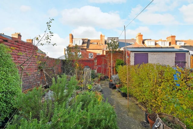 The brochure says: "To the rear of the property is an attractive low maintenance garden with no neighbouring access."
