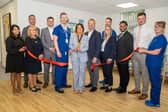 New Lord Mayor, Jayne Dunn, officially opens Optegra Eye Clinic Sheffield with the local team