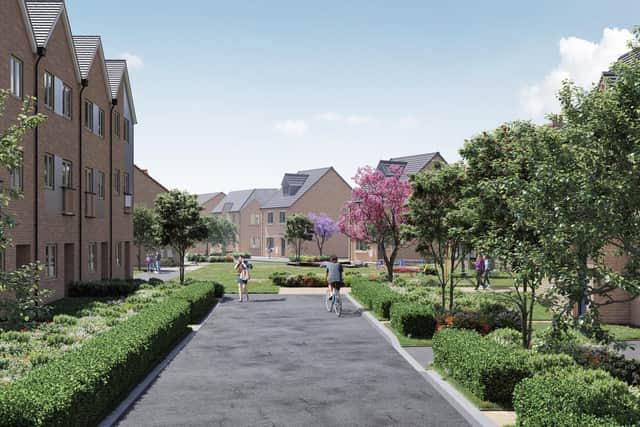 How the Loxley Valley development would look (image Patrick Properties)