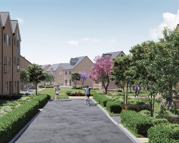 How the Loxley Valley development would look (image Patrick Properties)