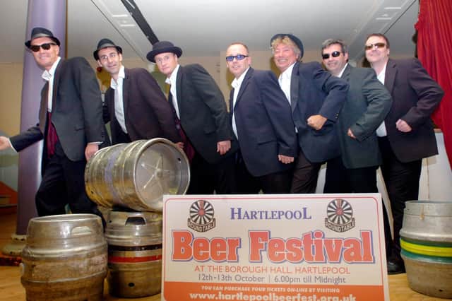 The Round Table members were all set for the 2007 beer festival. Remember this?