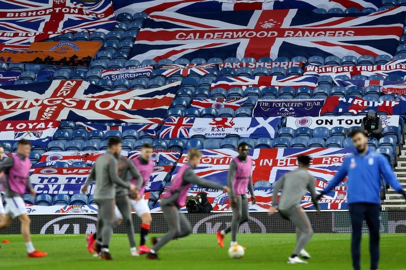 Club 1872, a supporters group, own a minority share in the newly-crowned Scottish champions. 

(Photo by Robert Perry - Pool/Getty Images)