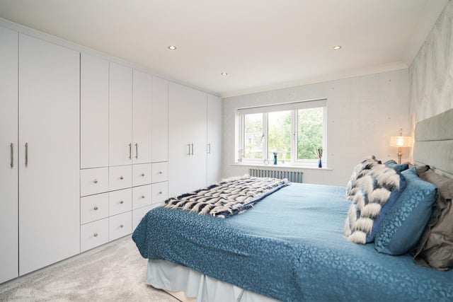Situated at the front of the property, this first floor bedroom is another stunning addition to this house. It's bright and airy and looks very comfortable.
