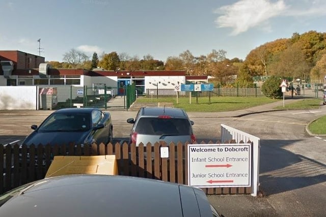 Dobcroft Junior School is over capacity by 7.4 per cent. The school has an extra 29 pupils on its roll.