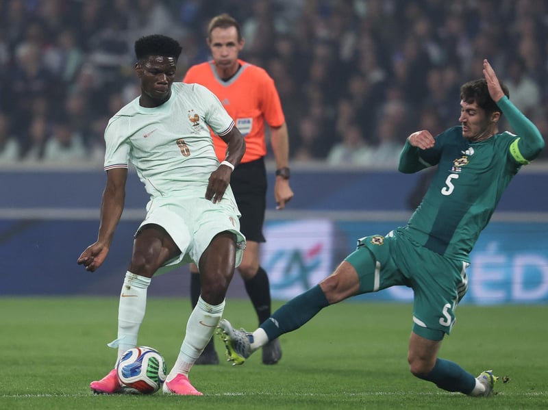 The Real Madrid midfielder has had a huge part to play in France's run to the semi-finals. Recording a near perfect 90.6 per cent passing success rate, he also won 75.7 per cent of his duels. He ended the tournament with an average rating of 7.79.