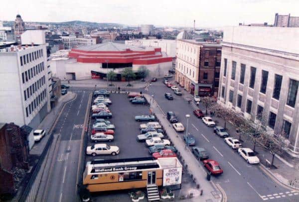 Tudor Square in 1986.