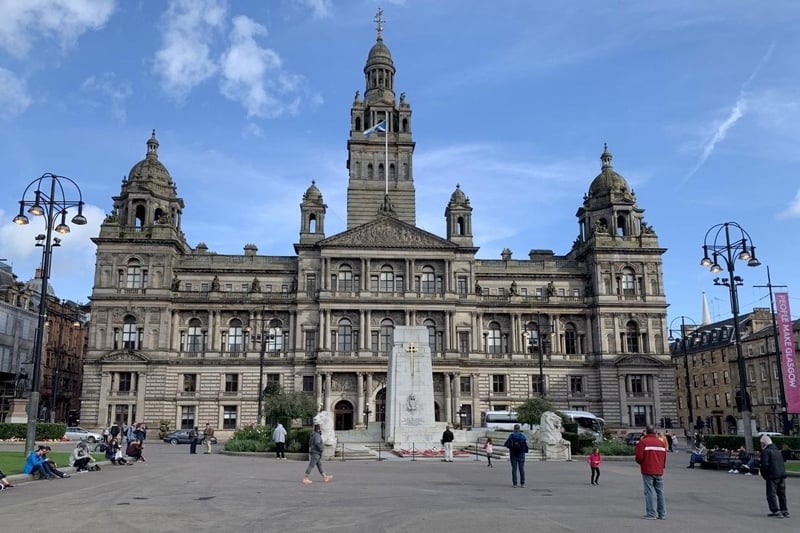 Glasgow’s George Square has been a meeting point for many locals and tourists over the years and was named after King George III with plans initially being laid out in 1781. 
