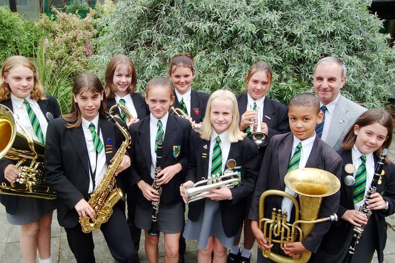 Ravensdale School band from 2001 - did you play?