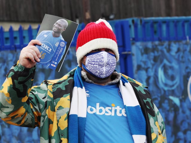Pompey fans arrive for the first time in 9 months due to Corona restrictions
