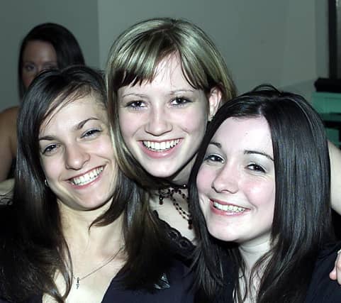 Holly, Fiona and Lauren were on a girls' night out