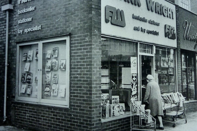 Another view of Frank Wright's and people might remember this view of it from the 1980s. It was a definite favourite for toys and books in York Road.
