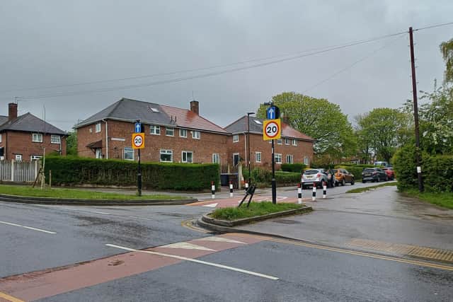 A zebra crossing will be installed by Sheffield City Council on Birley Spa Lane, Sheffield near the junction with Jermyn Crescent, right - Birley Spa Primary Academy is on Jermyn Crescent. Picture: Julia Armstrong, LDRS