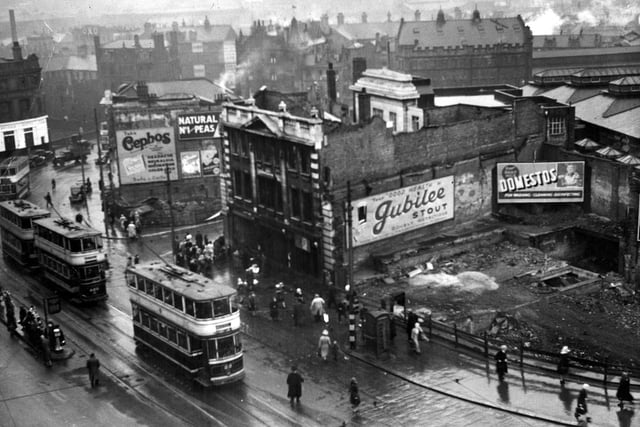 Waingate, Sheffield, in the 1940's