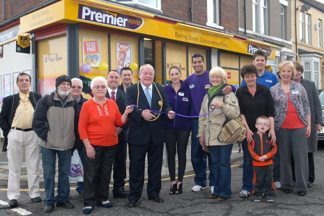 The Baring Street convenience store is officially opened in 2012, but were you in the picture?