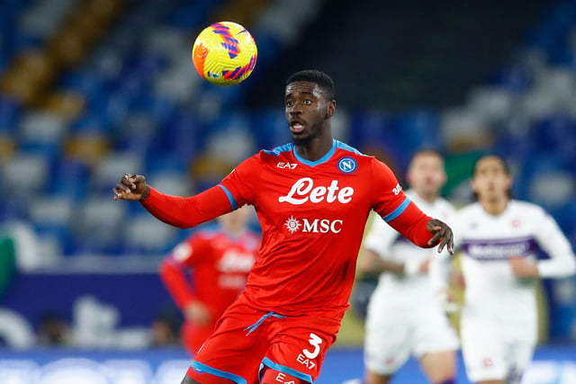The defender joined Aston Villa for the first half of the season before joining Napoli in January for the remainder of the campaign. He has made just two appearances in Italy.