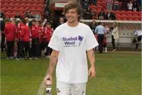 Louis Tomlinson is a keen Bluebell Wood supporter.