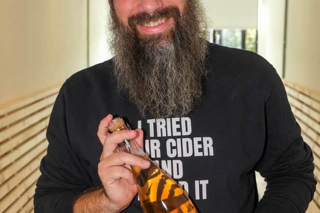 Mike Pomranz's bar The Cider Hole is set to welcome punters for the first time on Friday, September 17