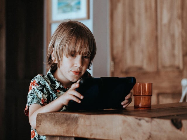 Check out Epic, which has access to 35,000 children’s books, learning videos, quizzes and more. You can try it free for 30 days. Encourage your child to act out the finished story or create a puppet show.