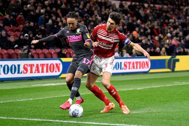 A difficult afternoon for the Boro skipper. An early slip almost allowed Swanea to open the scoring after six minutes. Looked rusty and conceded the penalty. 3