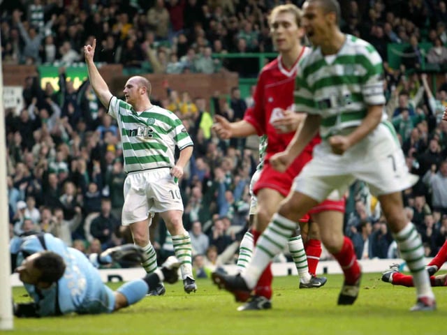 This time Aberdeen could be excused since most of their team was suffering from flu. John Hartson netted four goals while Henrik Larsson, Bobo Balde and Shaun Maloney were also on target
