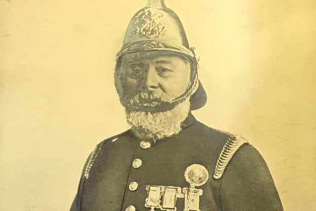 John Charles Pound was superintendent of Sheffield Fire Brigade for 26 years
