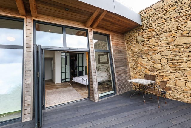 The Millboard decked terrace is another outstanding feature of the home.