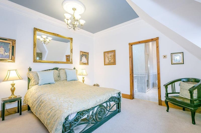 A fourth bedroom so full of character and quality. Truly a place for sweet dreams.