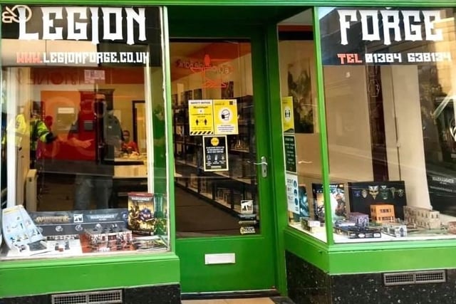 Tabletop gaming store Legion Forge set up shop in Vicar Street, Falkirk in November. Contributed.