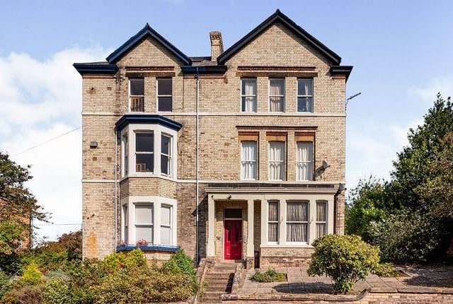 This one-bedroom flat on Westborough Grove, Scarborough, is on the market for offers over £65,000.