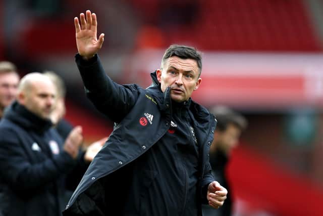 Paul Heckingbottom, manager of Sheffield United (photo by George Wood/Getty Images).